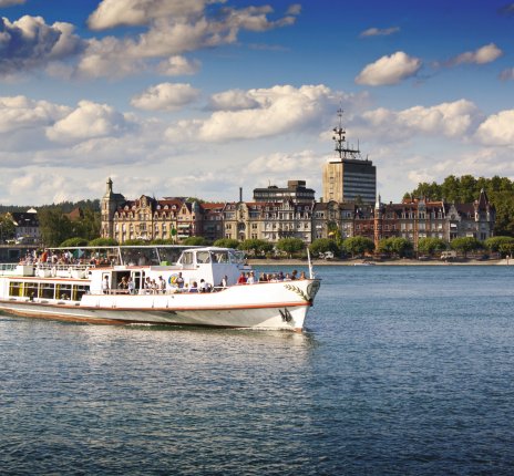 Ausflugsboot auf dem Bodensee © Pixxs - stock.adobe.com